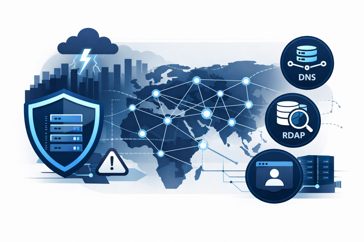 Disaster Recovery durch Domain Signals: Wie DNS, RDAP und Whois eine widerstandsfähige Abhängigkeitskarte kritischer Dienste ermöglicht