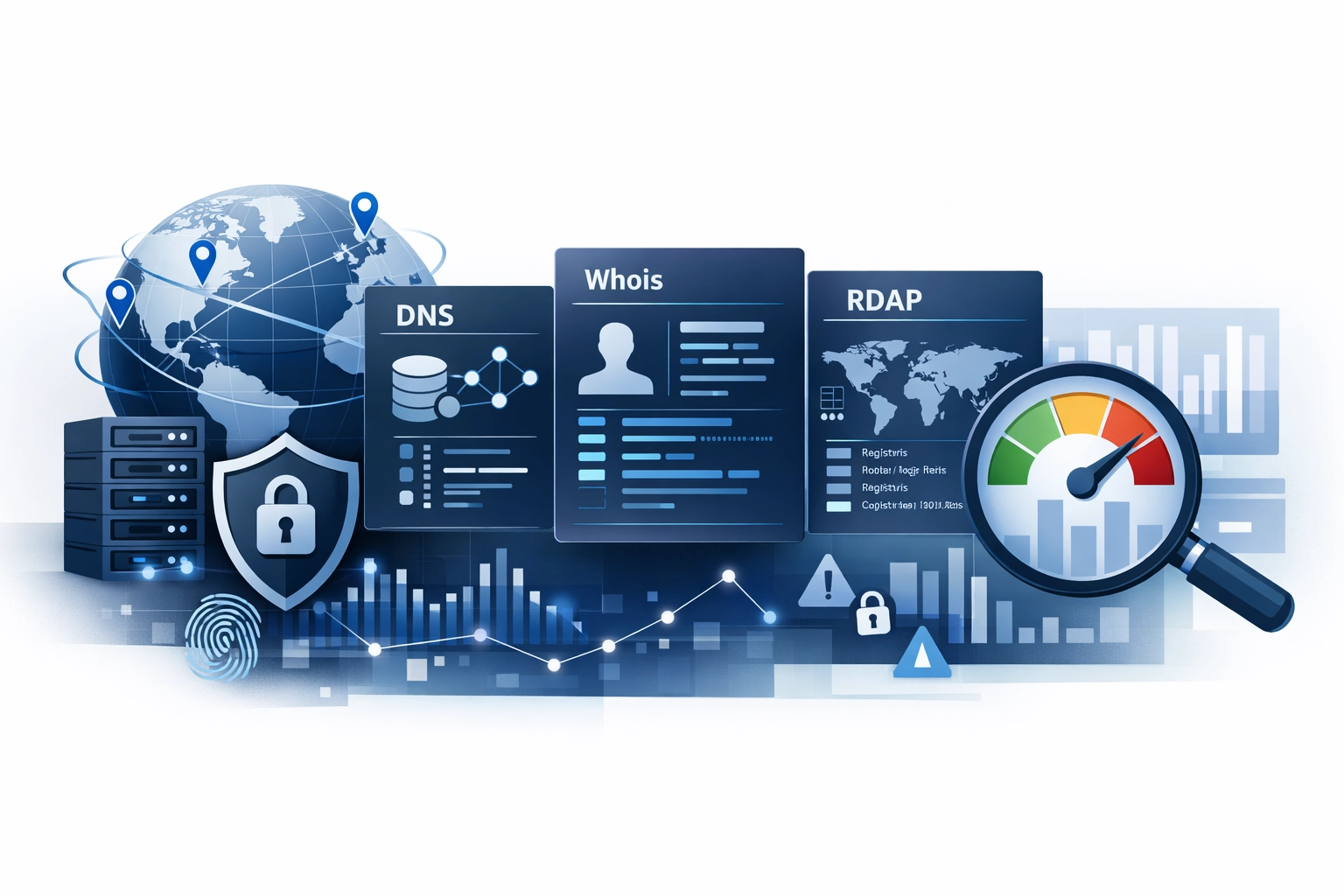 Domain Data Platform für FinTech-SecOps: Risikobasierte Entscheidungen mit DNS, RDAP und Whois