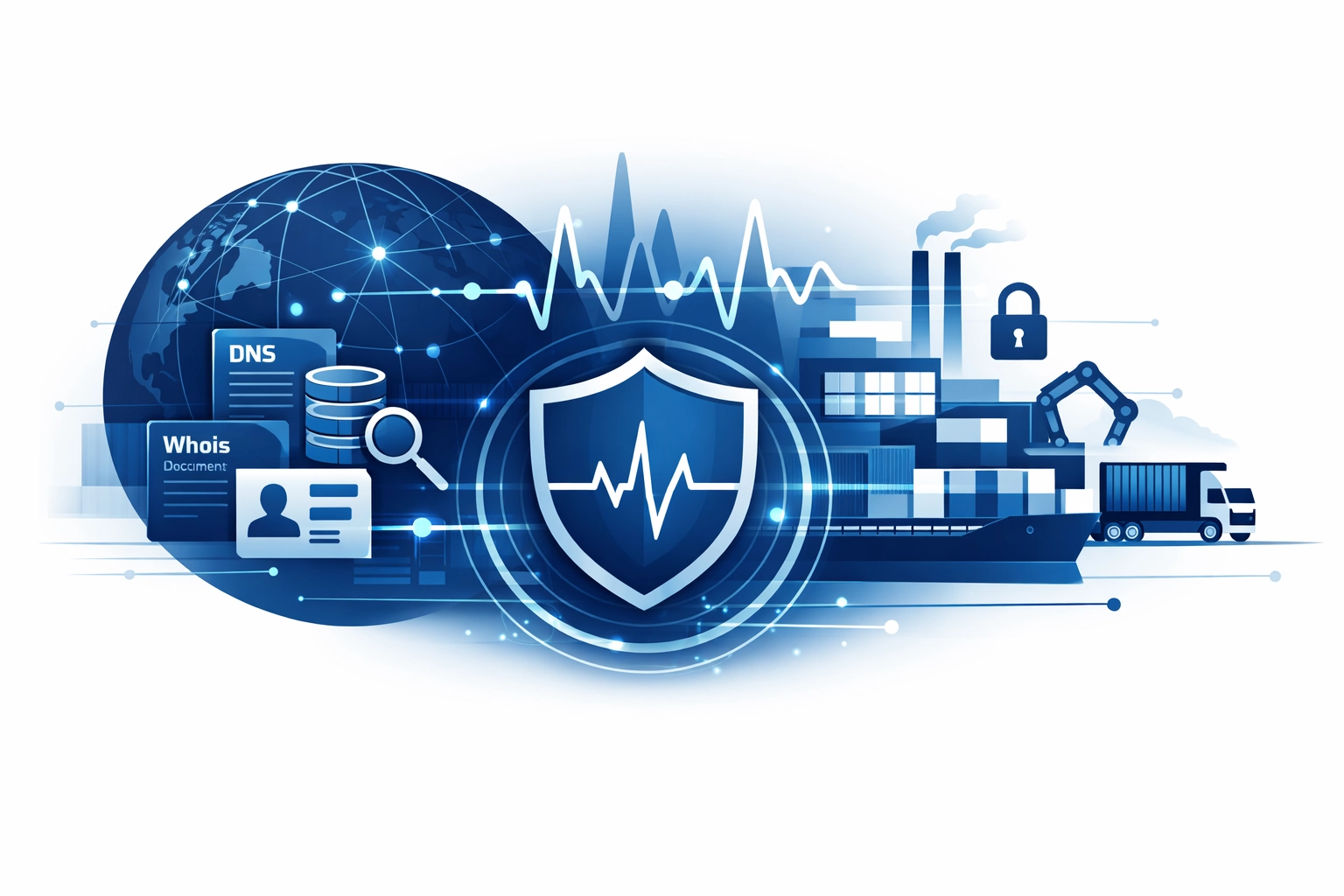 Domain Observability als Resilienz-Sensor: Wie DNS, RDAP und Whois industrielle Lieferketten schützt