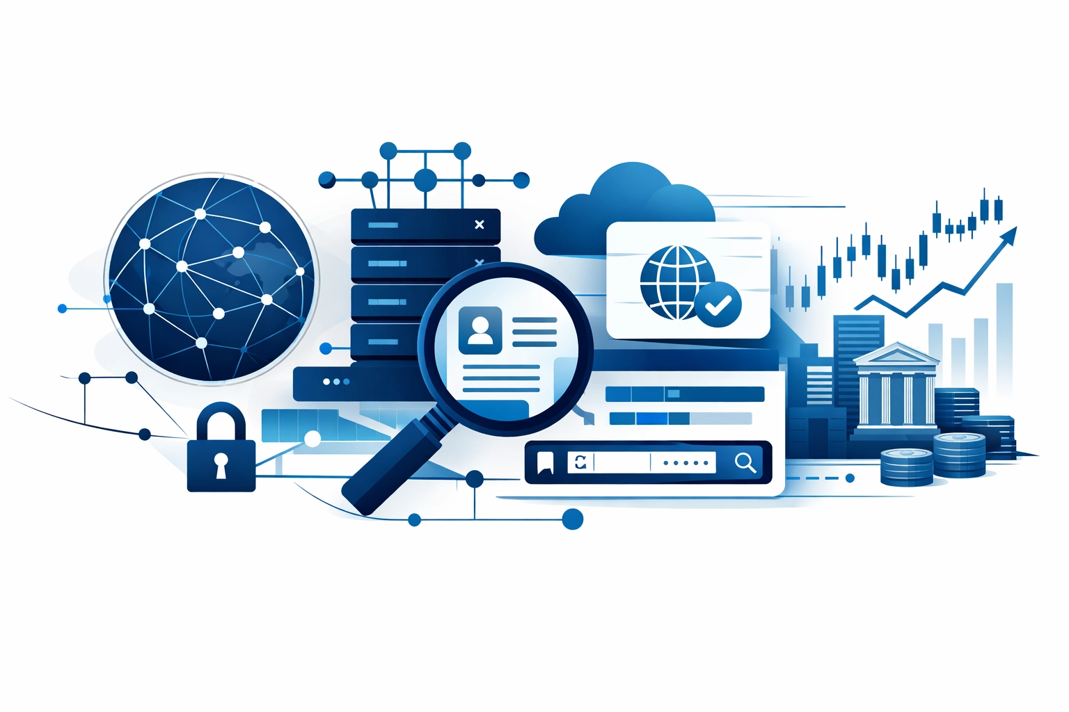 Echtzeit-Risikobewertung durch strukturierte Domain-Dateninfrastruktur: DNS, RDAP und Whois in globalen FinTech-Lieferketten